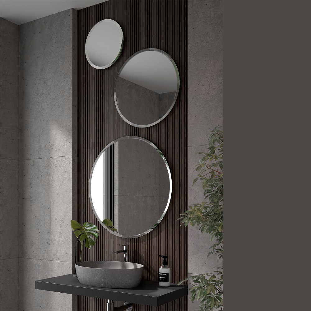 Espejo de baño led 80×60cm + bluetooth + espejo de aumento + regulable