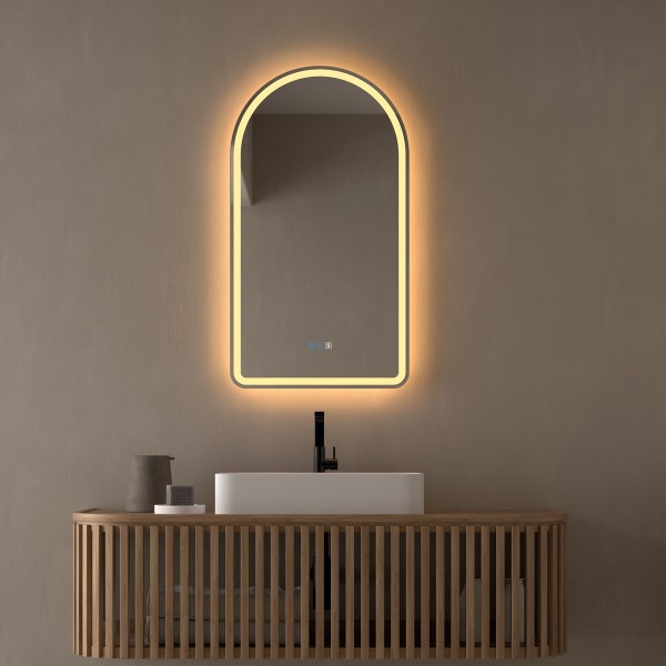 Espejo Arco Luz Led Integrada Para Baño