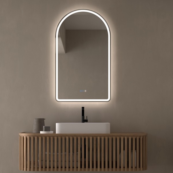 Espejo Arco Luz Led Integrada Para Baño