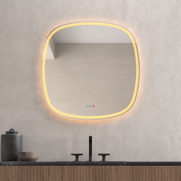 Espejo Con Luz Led Integrada Para Baño