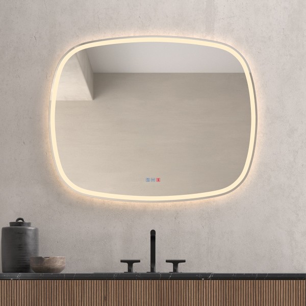 Espejo Con Luz Led Integrada Para Baño